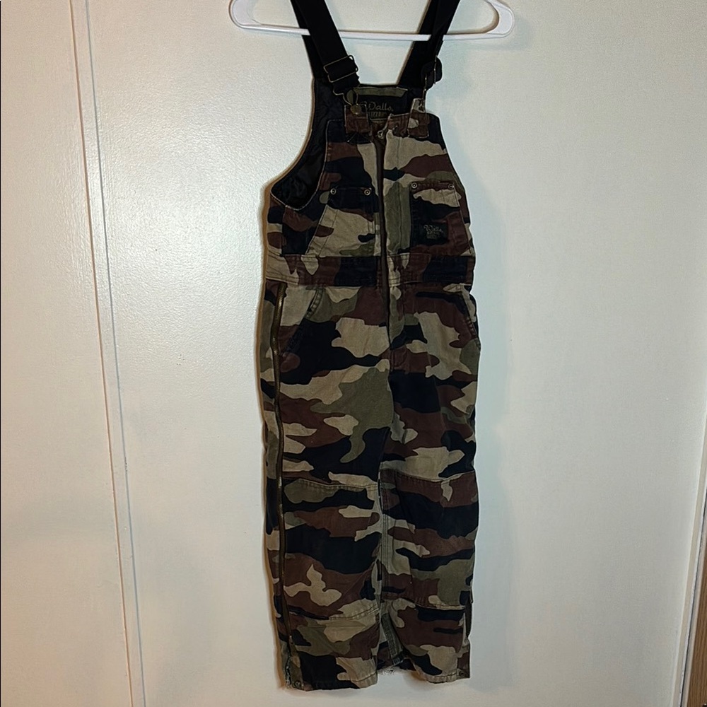Camo Kids Overalls